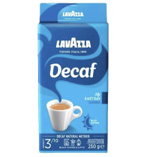 Кофе молотый Lavazza Caffe Decaffeinato без кофеина, 250 г