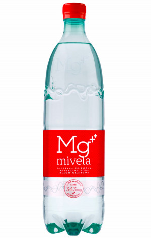 Минеральная Вода Mivela MG++ Слабогазированная 1 л