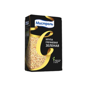 Крупа Мистраль Гречневая Зеленая, 450 г
