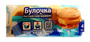Bimbo Булочка Английский Маффин для Завтрака, 240 г