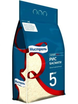 Рис Басмати Мистраль Белый, 5 кг